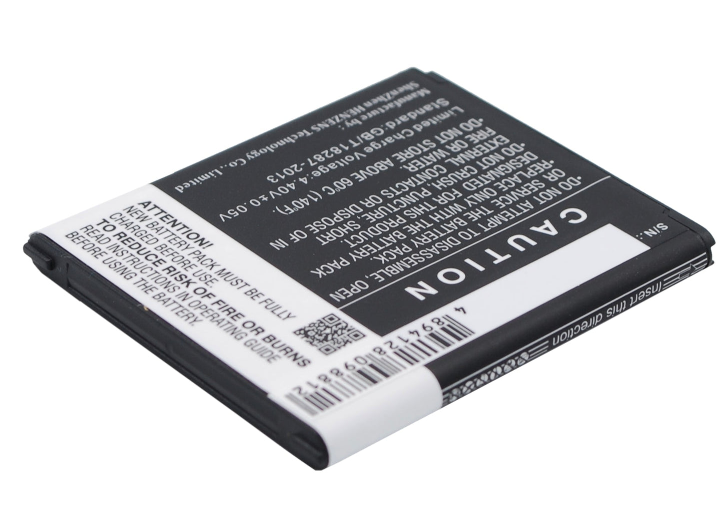 Replacement Battery for Samsung Galaxy J1 – Mobile, SmartPhone – 1850mAh / 7.12Wh / 3.85V