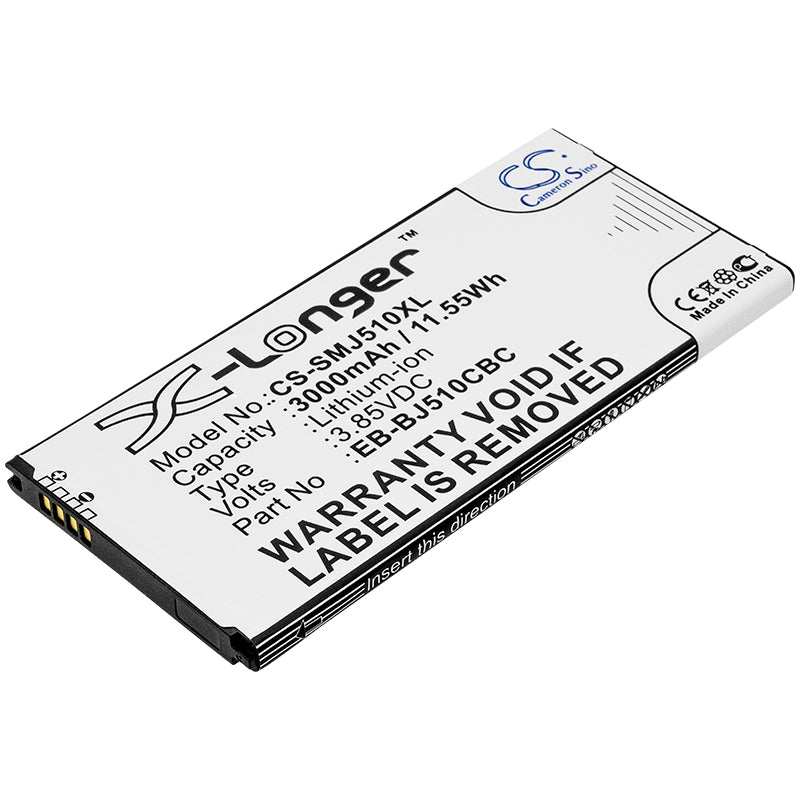Replacement Battery for Samsung SM-J5108 – Mobile, SmartPhone – 3000mAh / 3.85V - image 1