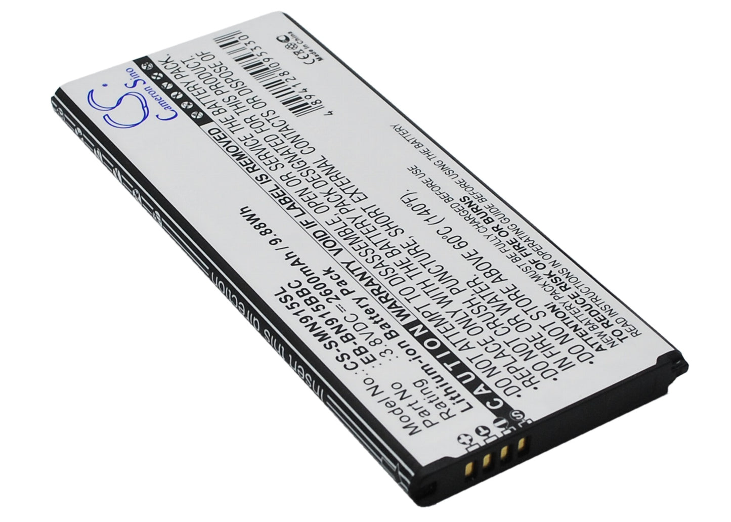 Replacement Battery for Samsung Galaxy Note Edge – Mobile, SmartPhone – 2600mAh / 3.8V - image 1