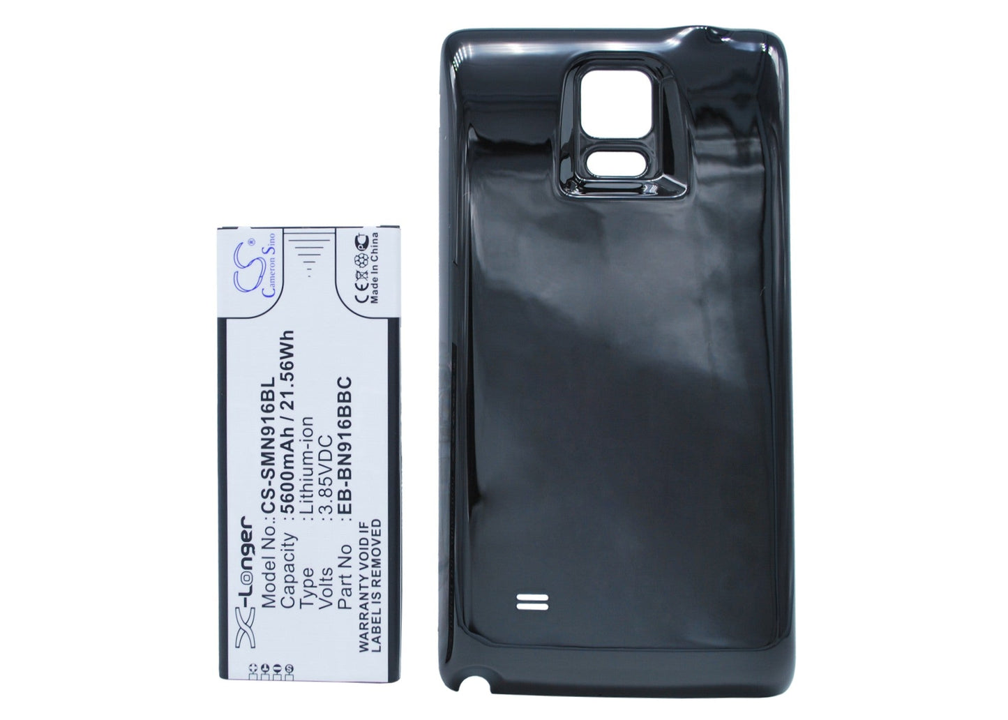Replacement Battery for Samsung Galaxy Note 4 ( China Mobile ) – Mobile, SmartPhone – 5600mAh / 21.56Wh / 3.85V