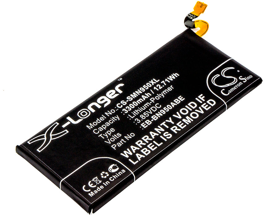Replacement Battery for Samsung Galaxy Note 8 – Mobile, SmartPhone – 3300mAh / 3.85V - image 1