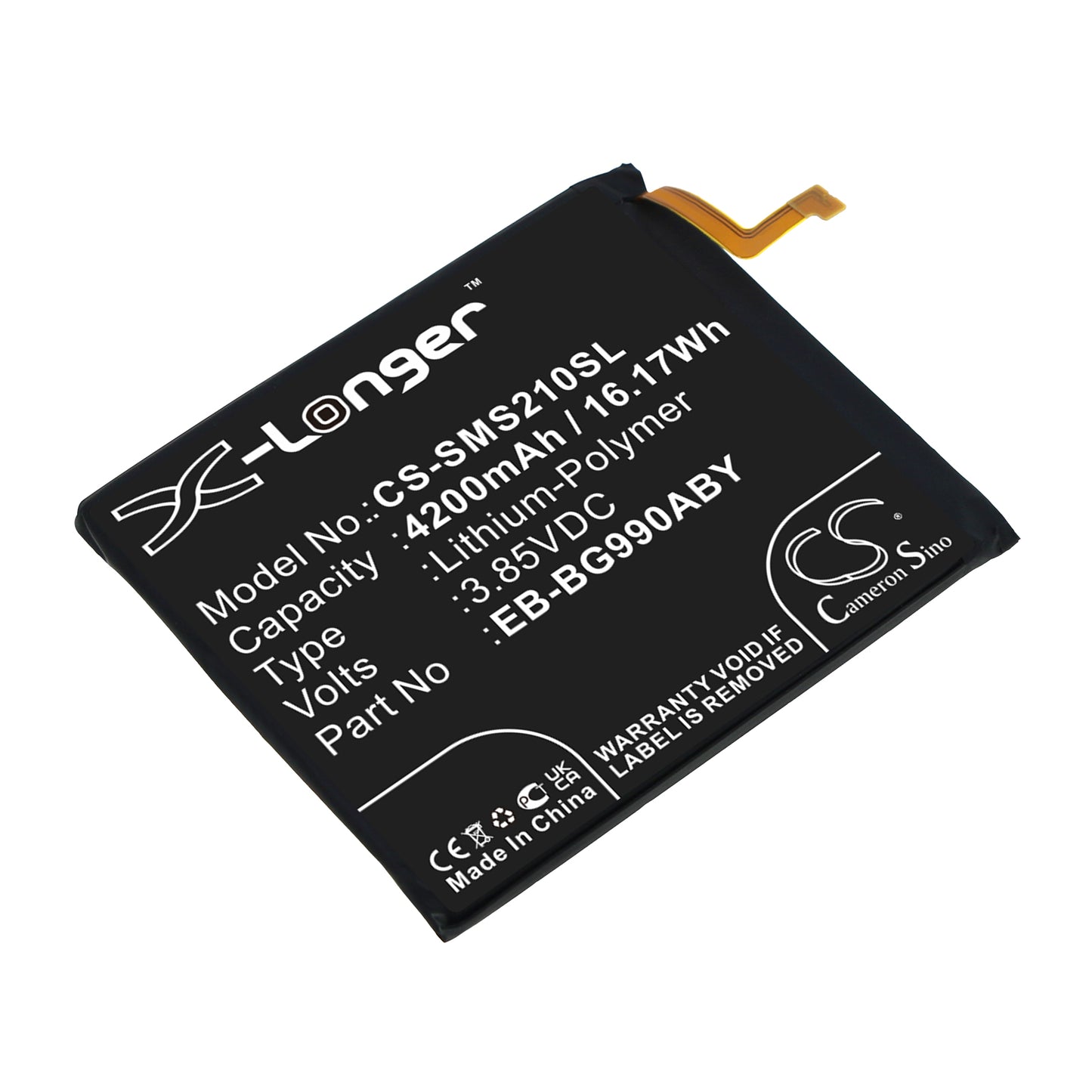 Replacement Battery for Samsung Galaxy S21 FE 5G – Mobile, SmartPhone – 4200mAh / 3.85V - image 1
