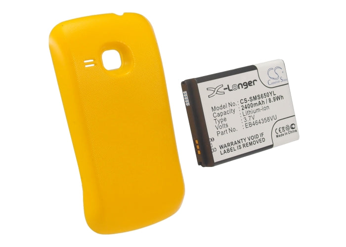 Replacement Battery for Samsung Galaxy Mini 2 – Mobile, SmartPhone – 2400mAh/8.9Wh / 3.7V