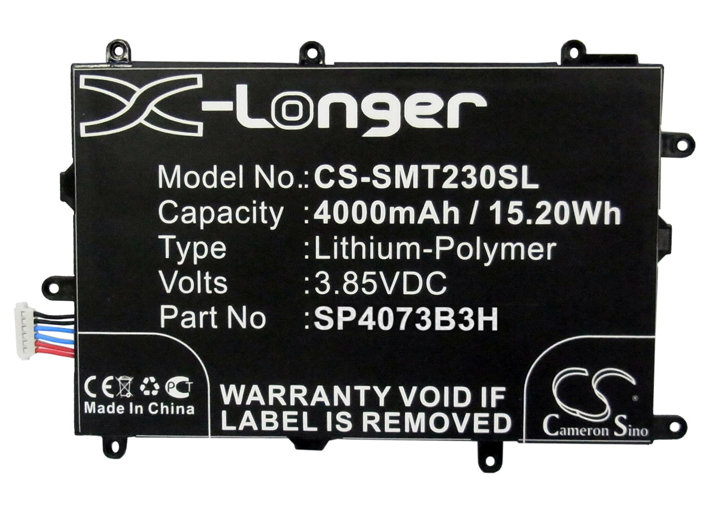 Replacement Battery for Samsung SM-230 – Tablet – 4000mAh / 3.85V - image 5