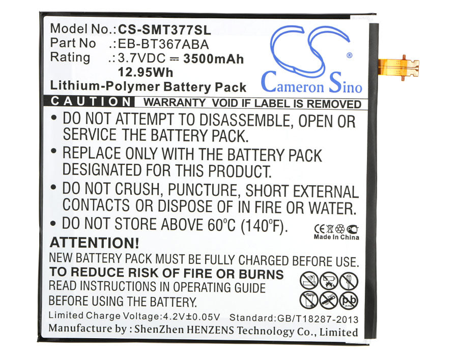 Replacement Battery for Samsung Galaxy Tab 5 – Tablet – 3500mAh / 3.7V - image 5