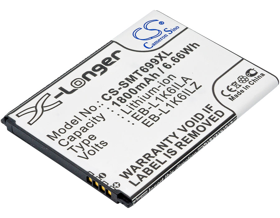 Replacement Battery for Verizon | T-Mobile | Samsung Galaxy Stratosphere II 4G – Mobile, SmartPhone – 1800mAh / 3.7V - image 1