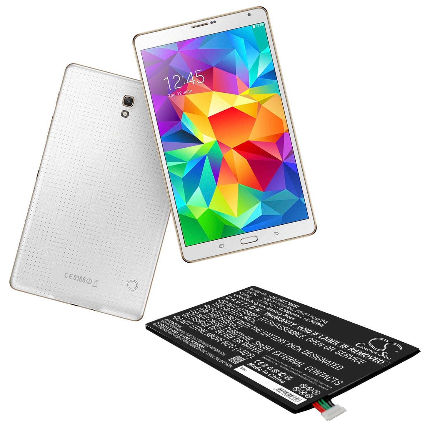 Replacement Battery for Samsung Galaxy Tab S 8.4 – Tablet – 4200mAh / 3.8V - image 5