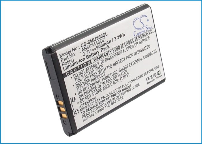Replacement Battery for Verizon Gusto 2 – Mobile, SmartPhone – 900mAh / 3.33Wh / 3.7V