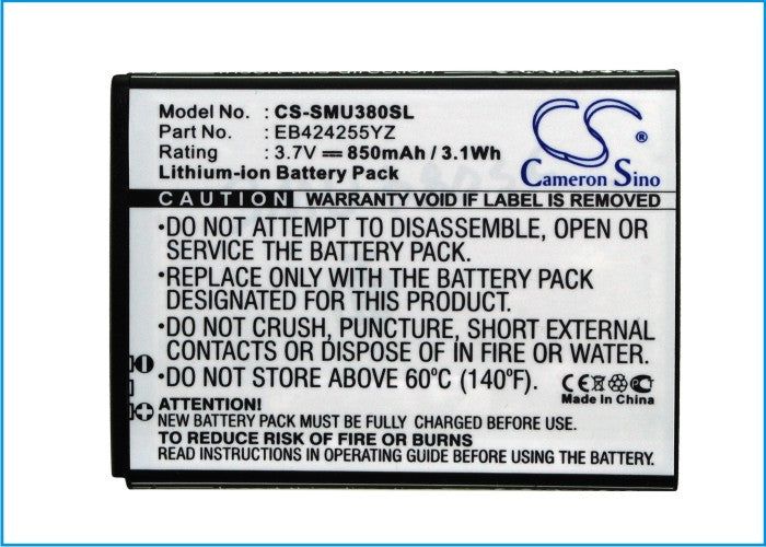 Replacement Battery for Samsung | Verizon SCH-U380 – Mobile, SmartPhone – 850mAh / 3.7V - image 5