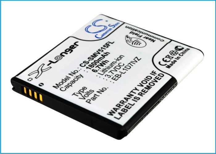 Replacement Battery for Verizon | Samsung Galaxy Nexus – Mobile, SmartPhone – 1800mAh / 3.7V - image 1