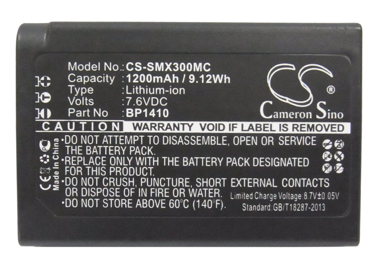 Replacement Battery for Samsung NX30 – Camera – 1200mAh / 7.6V