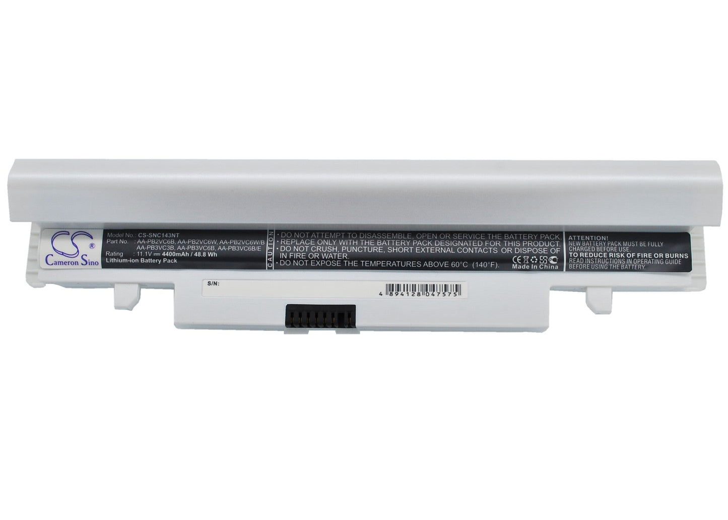Replacement Battery for Samsung NP-N143 – Notebook, Laptop – 4400mAh / 11.1V