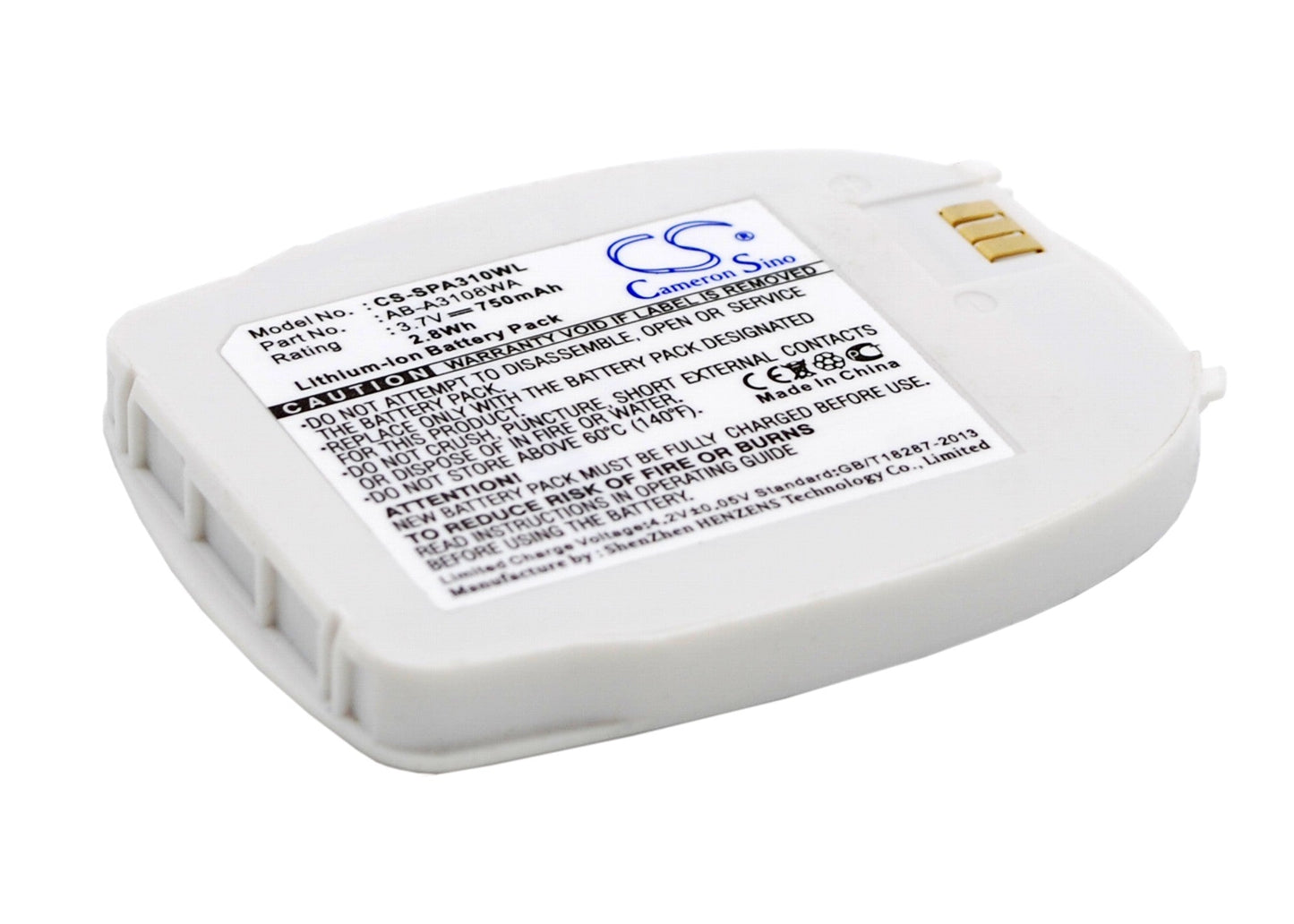 Replacement Battery for Samsung SPH-A310 – Mobile, SmartPhone – 750mAh / 3.7V - image 2