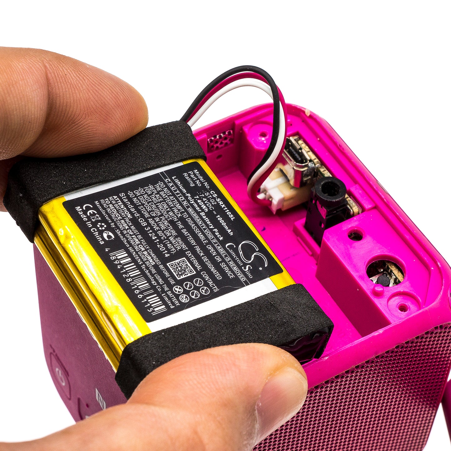 Replacement Battery for Sony SRS-X11 – 1000mAh / 7.40Wh