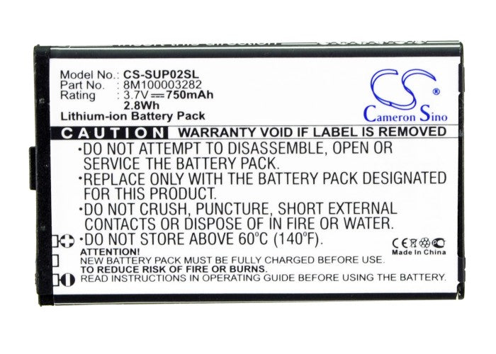 Replacement Battery for Callaway 31000-01 – GPS, Navigator – 750mAh / 3.7V