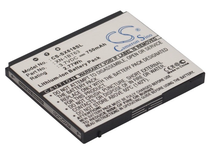 Replacement Battery for Sharp SH6110 – Mobile, SmartPhone – 750mAh / 3.7V - image 1