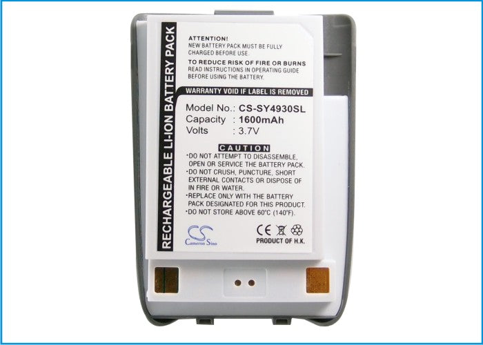 Replacement Battery for Sanyo RL-4930 – Mobile, SmartPhone – 1600mAh / 3.7V - image 5
