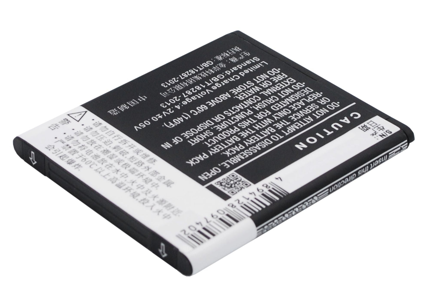 Replacement Battery for TCL J600T – Mobile, SmartPhone – 1600mAh / 5.92Wh / 3.7V