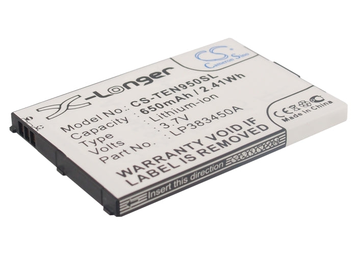 Replacement Battery for Telefunken eurofon T95 – Mobile, SmartPhone – 650mAh / 3.7V - image 1