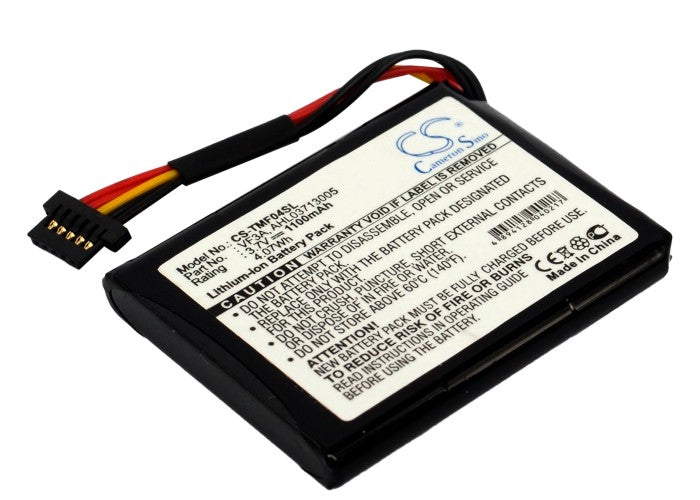 Replacement Battery for TomTom XL Live – GPS, Navigator – 1100mAh / 3.7V - image 1