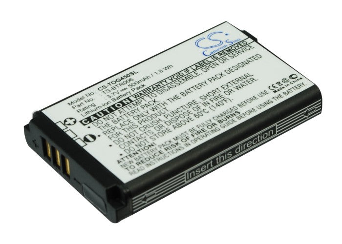 Replacement Battery for Toshiba G450 – Mobile, SmartPhone – 500mAh / 1.8Wh / 3.7V