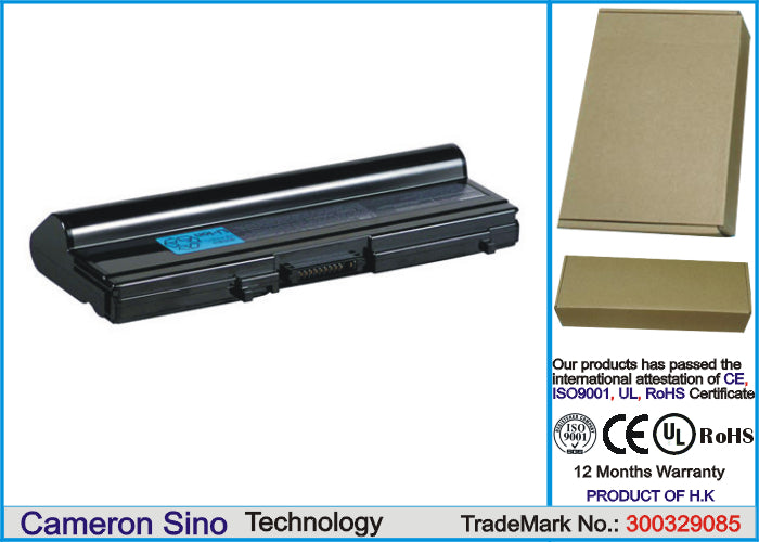 Replacement Battery for Toshiba Satellite M30-S3501 – Notebook, Laptop – 8800mAh / 10.8V - image 1