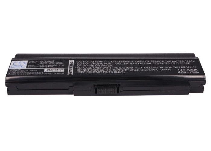 Replacement Battery for Toshiba Dynabook CX/45C – Notebook, Laptop – 6600mAh / 10.8V