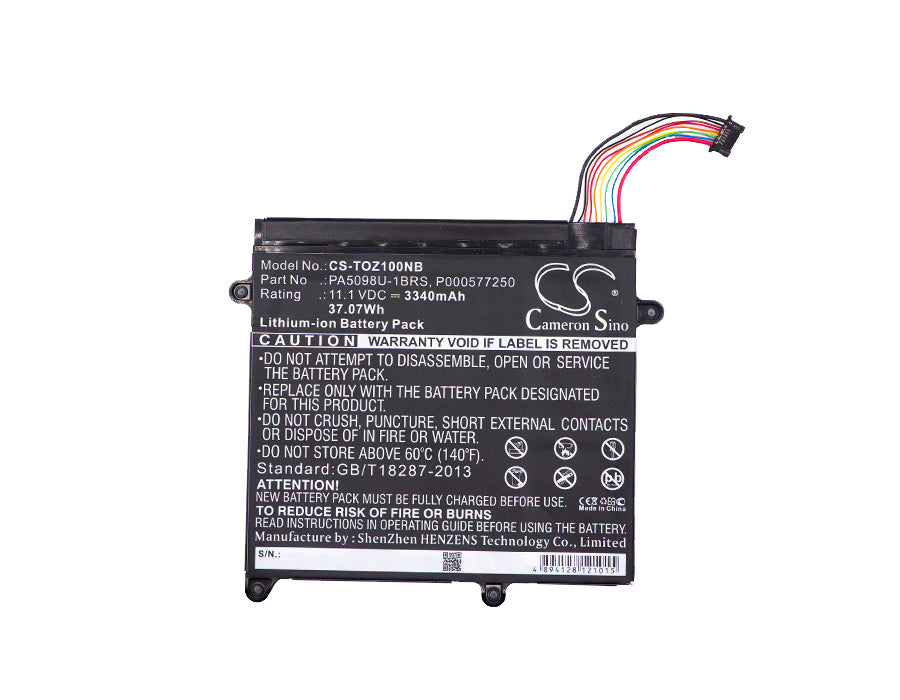 Replacement Battery for Toshiba Portege Portege Z10T – Notebook, Laptop – 3340mAh / 11.1V - image 5
