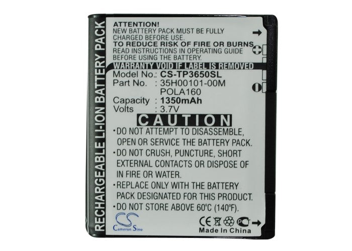 Replacement Battery for DOPOD P860 – Mobile, SmartPhone – 1350mAh / 4.99Wh / 3.7V