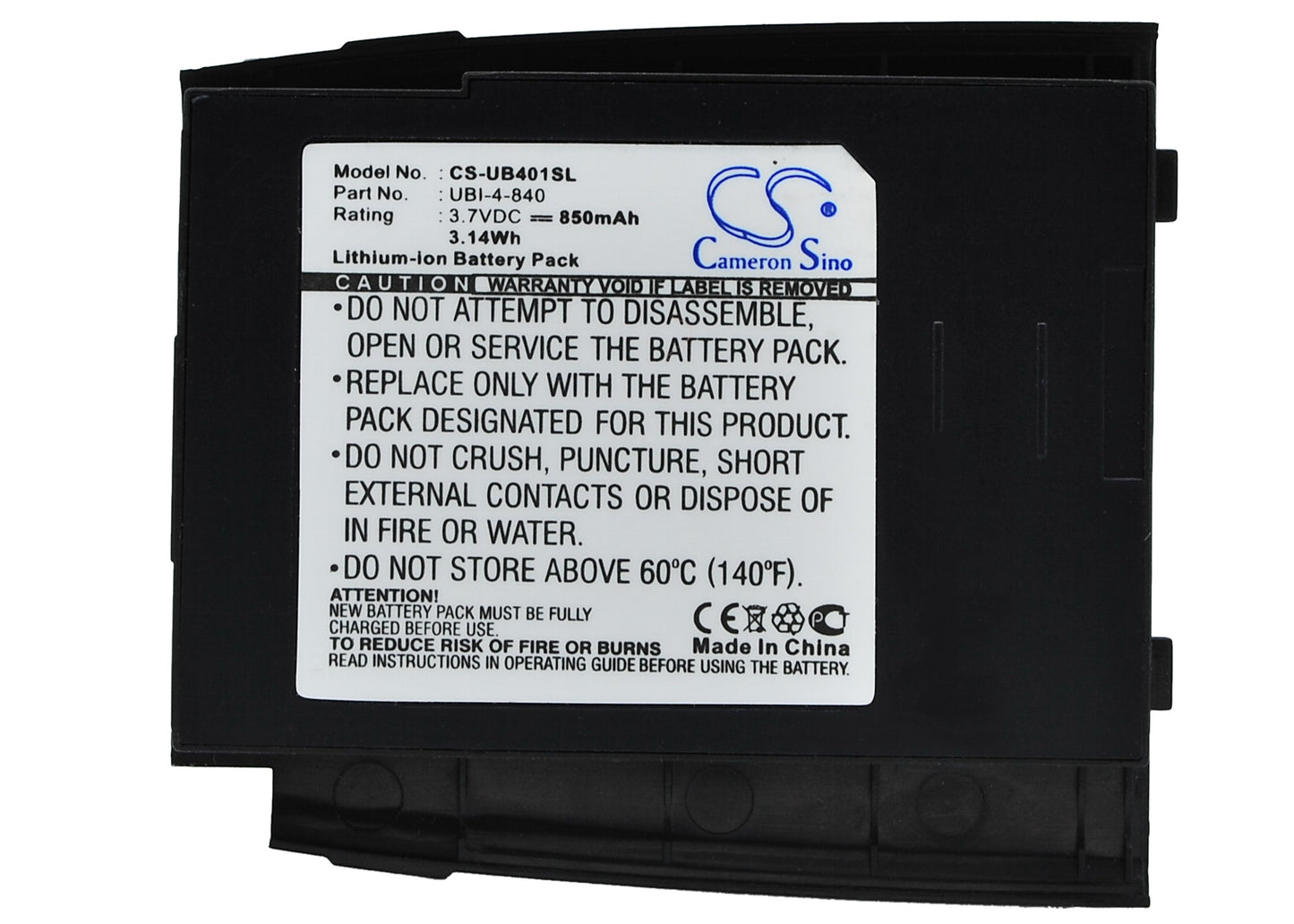 Replacement Battery for UBiQUiO | MWG | Gigabyte 401 – Mobile, SmartPhone – 850mAh / 3.7V - image 5