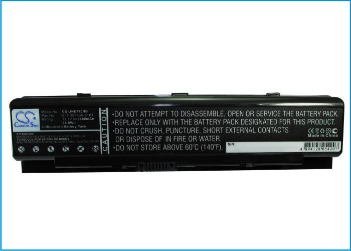 Replacement Battery for Uniwill E11 – Notebook, Laptop – 4400mAh / 11.1V