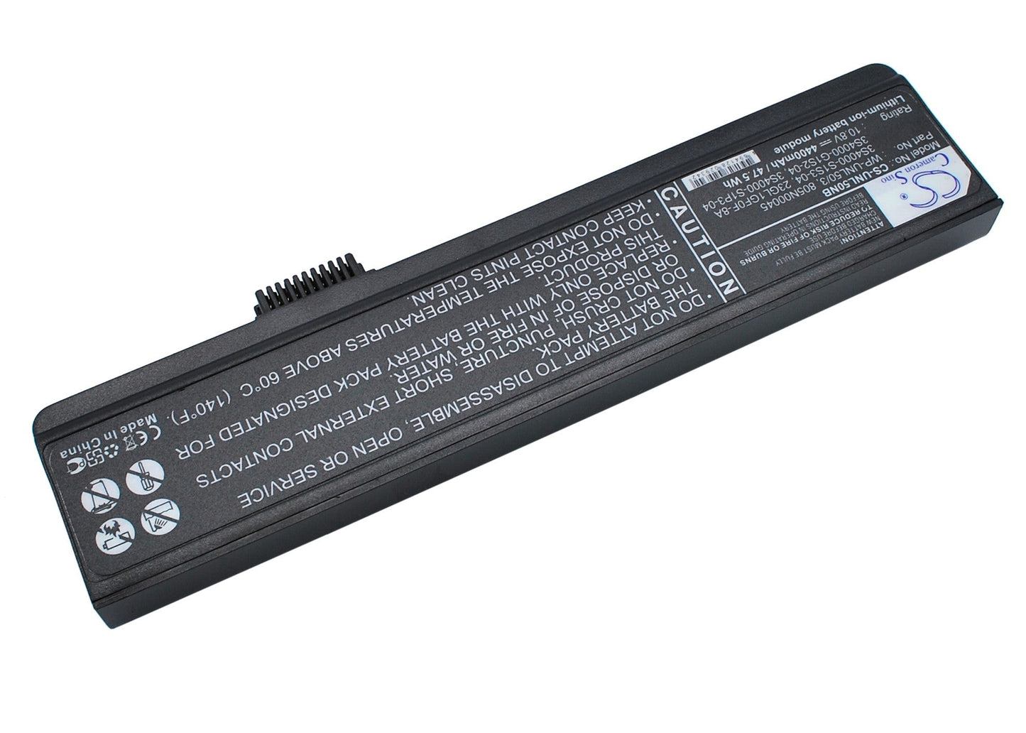 Replacement Battery for Fujitsu | MaxData | Hasee | Advent | Prestigio | Uniwill Amilo PI1505 – Notebook, Laptop – 4400mAh / 10.8V - image 3