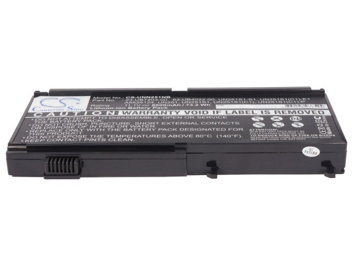 Replacement Battery for Uniwill | Solus | Seanix | Vega+ | Peacock | Taega | Vobis | Baycom | ERGO | Advent | Gericom N251C1 – Notebook, Laptop – 6600 - image 5