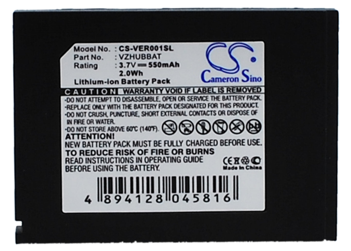 Replacement Battery for Verizon Hub – Mobile, SmartPhone – 550mAh / 3.7V - image 5