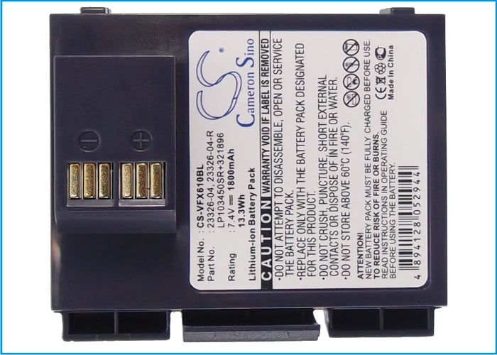 Replacement Battery for VeriFone VX610 – Payment Terminal – 1800mAh / 7.4V