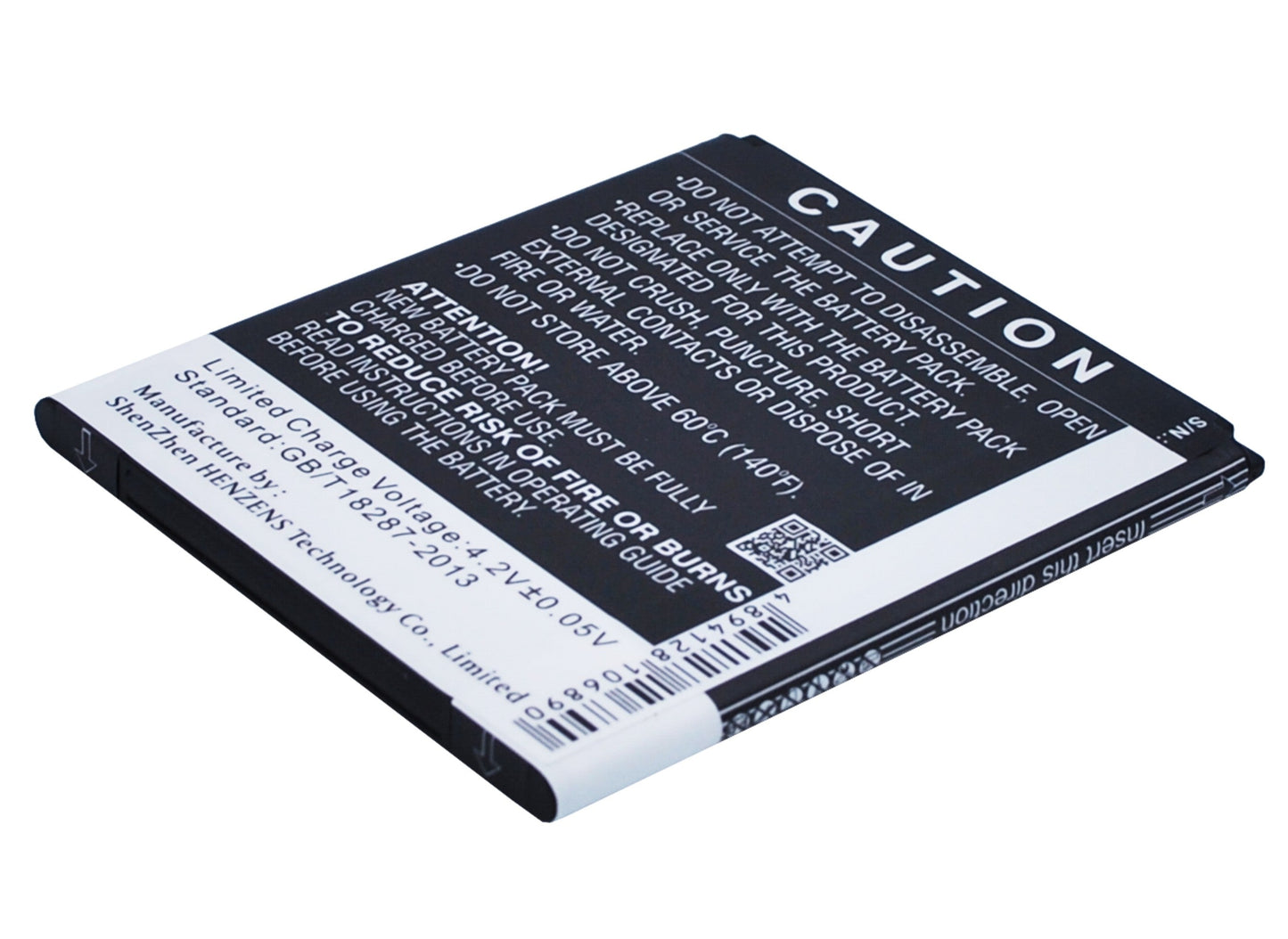 Replacement Battery for Wiko Barry – Mobile, SmartPhone – 2000mAh / 7.40Wh / 3.7V