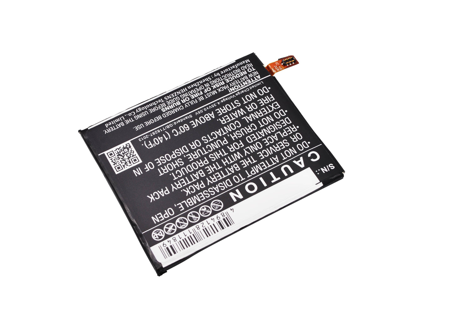 Replacement Battery for Wiko Highway Signs – Mobile, SmartPhone – 2000mAh / 3.8V - image 4