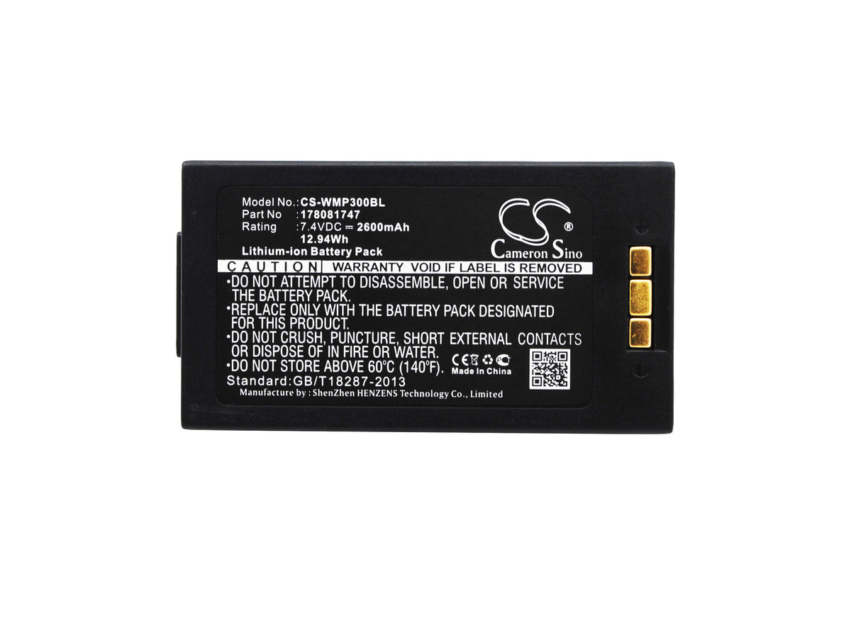 Replacement Battery for MobiWire MobiPrin 3 – Payment Terminal – 2600mAh / 7.4V