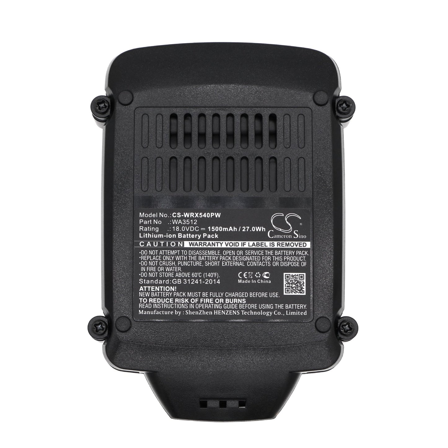 Replacement Battery for DeltaFox Grizzly 2020 – Power Tools – 1500mAh / 27.00Wh / 18.0V