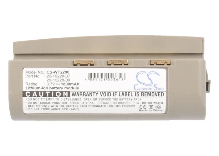Replacement Battery for Chameleon RF WT2200 – Barcode Scanner – 1800mAh / 3.6V