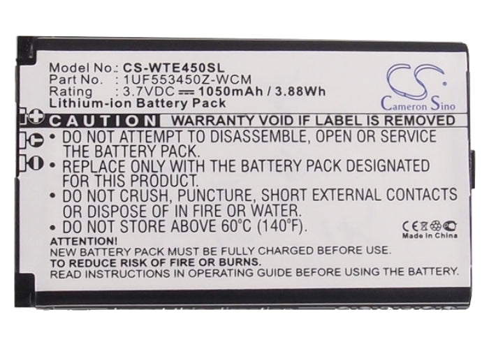 Replacement Battery for Bamboo | Wacom CTH-470K-xx – Tablet – 1050mAh / 3.7V - image 5