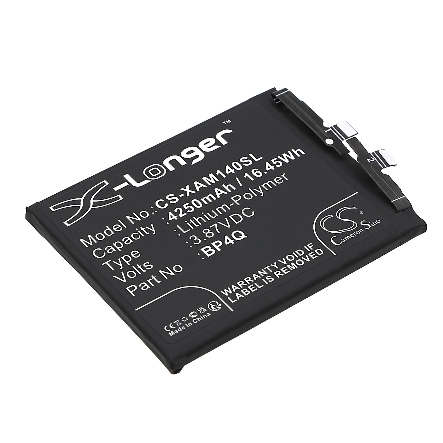 Replacement Battery for Xiaomi 14 – Mobile, SmartPhone – 4250mAh / 3.87V - image 1