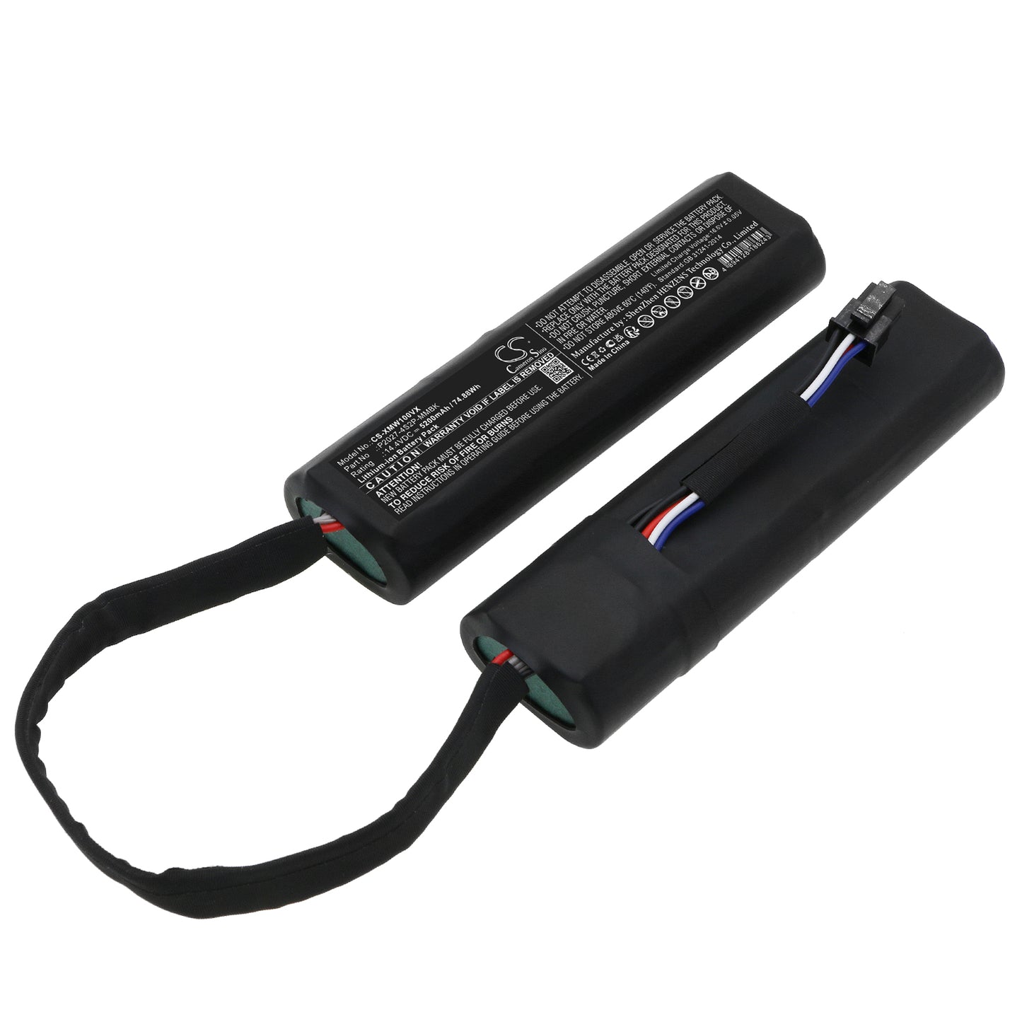 Replacement Battery for Dreame Robot Vacuum Mop Cleaner, STYTJ06ZHM, W10, – 5200mAh / 74.88Wh