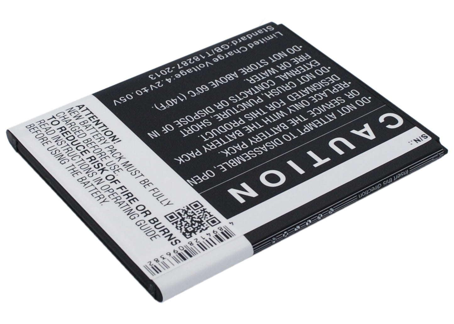Replacement Battery for A+World | ZTE CG503 – Mobile, SmartPhone – 1650mAh / 3.7V - image 5