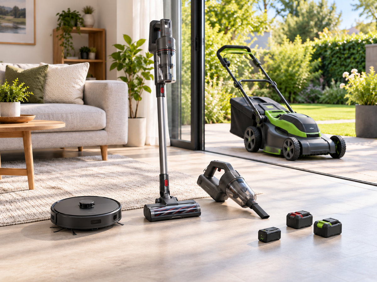 Battery Replacements for Vacuums, Lawn Mowers, and Smart Home Devices