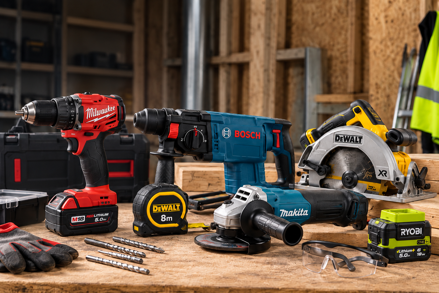 Power Tools – Drills, Saws, Grinders & More