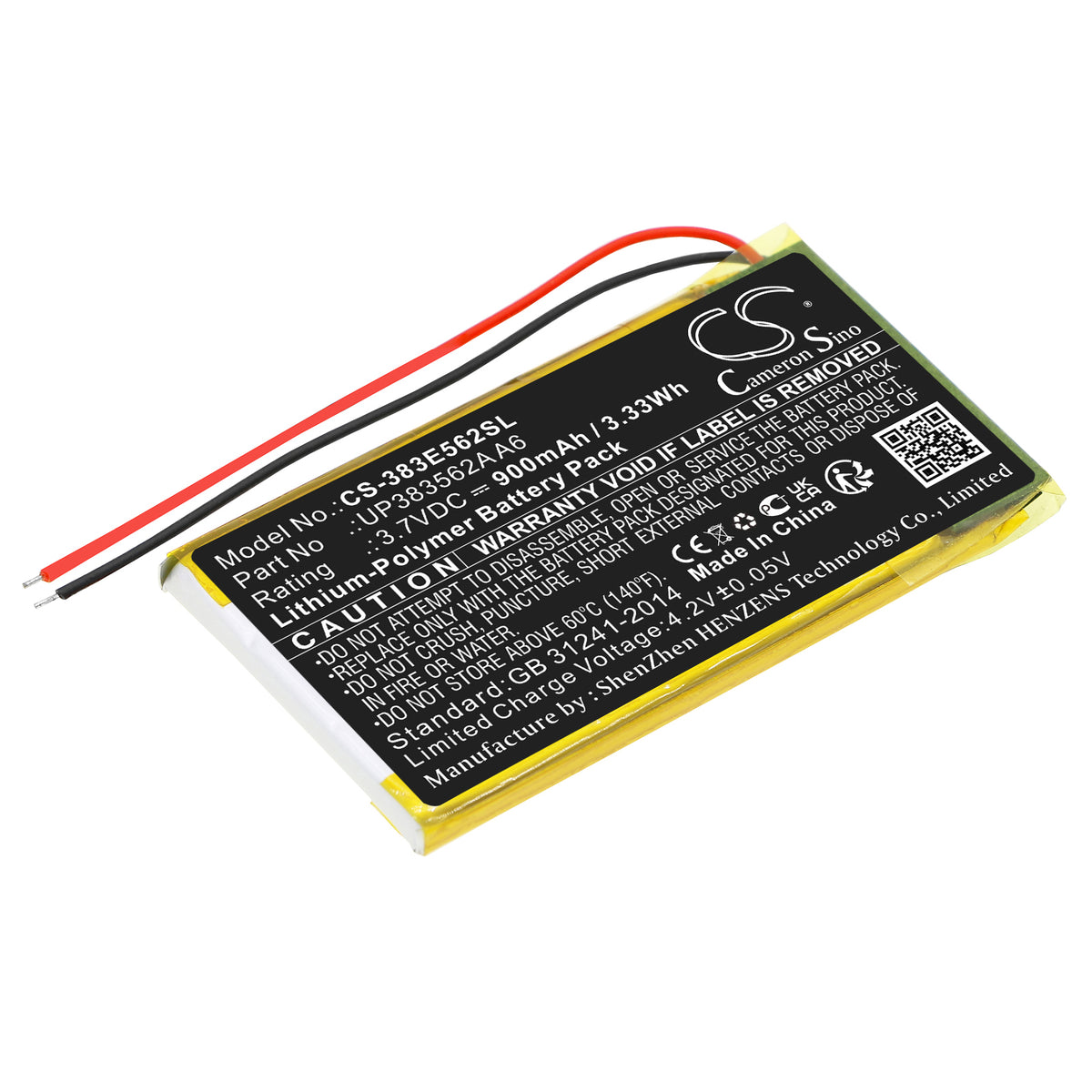 Replacement Battery for Palm Tungsten E – PDA, Pocket PC – 900mAh / 3.7V