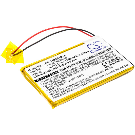 Replacement Battery for Palm Tungsten E – PDA, Pocket PC – 1250mAh / 3.7V