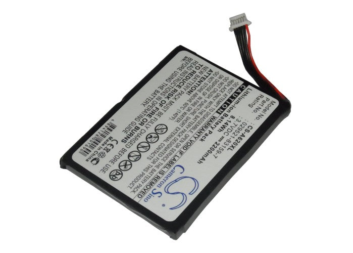 Replacement Battery for Typhoon | Asus MyGuide 5500 – PDA, Pocket PC – 2200mAh / 3.7V