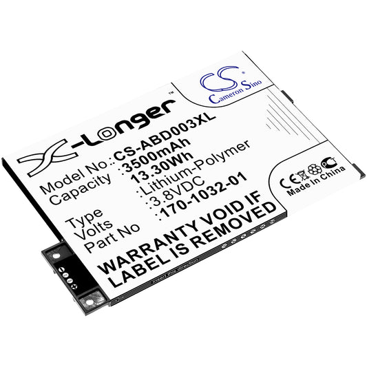 Replacement Battery for Amazon Kindle 3 – E-book, E-reader – 3500mAh / 3.8V